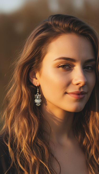 BOHEMIAN HANDCRAFTED TINY EARRINGS #EAR162