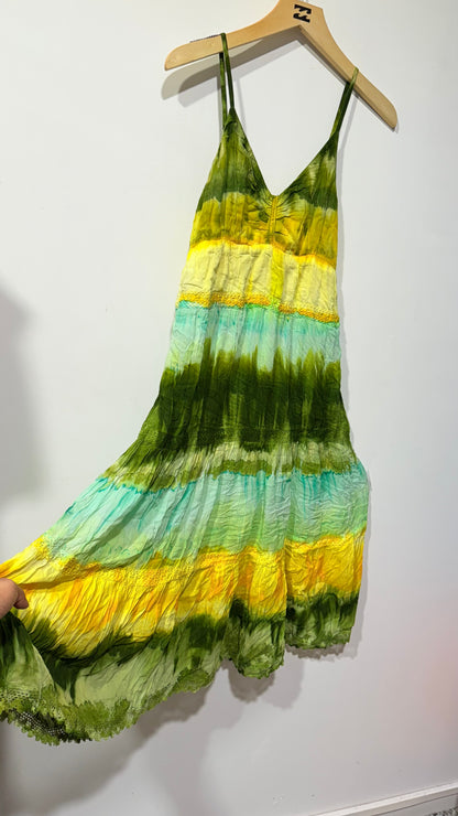 Bohemian style handcrafted Mandala dress #DRE4653