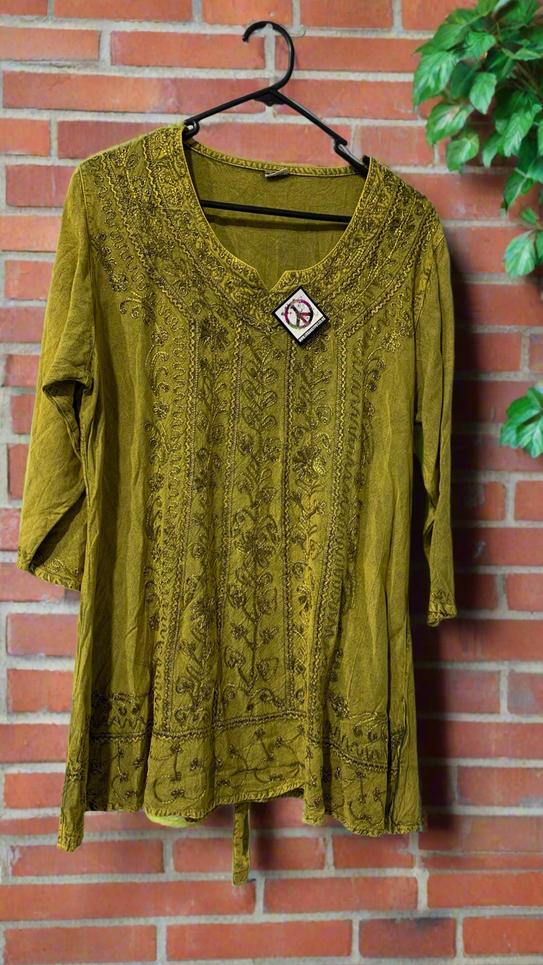 Bohemian handcrafted Top # TOP0024