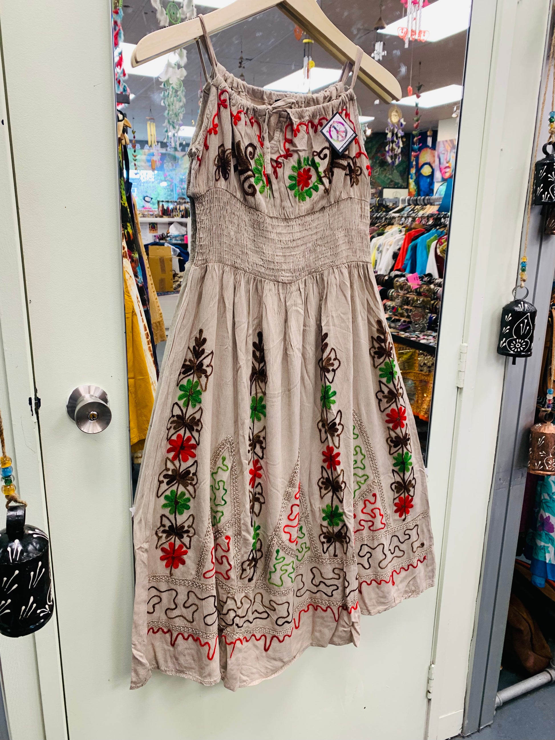 Bohemian handcrafted Embroidered dress # DRE321 – THE URBAN GYPSY