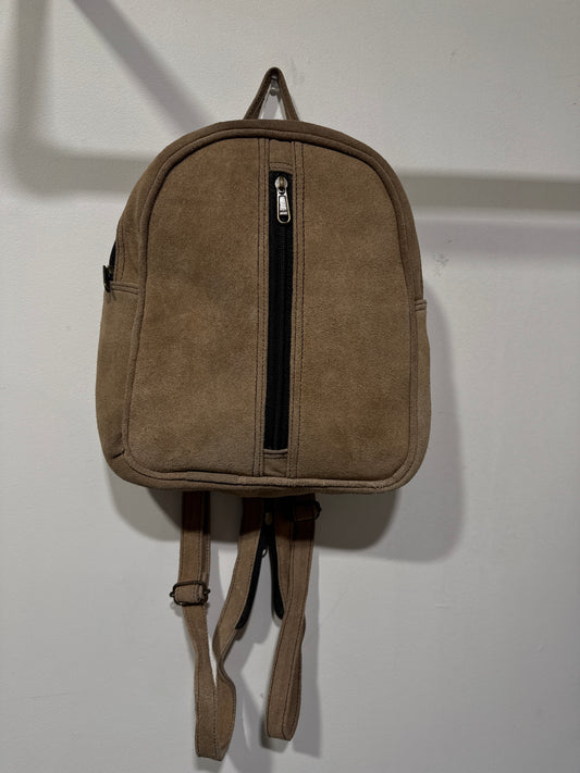 Bohemian style handcrafted Genuine leather Backpack  #5594