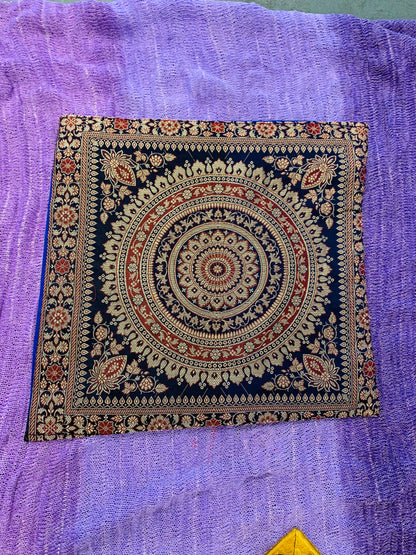 Boho style handcrafted ethnic Mandala cushion cover #792009