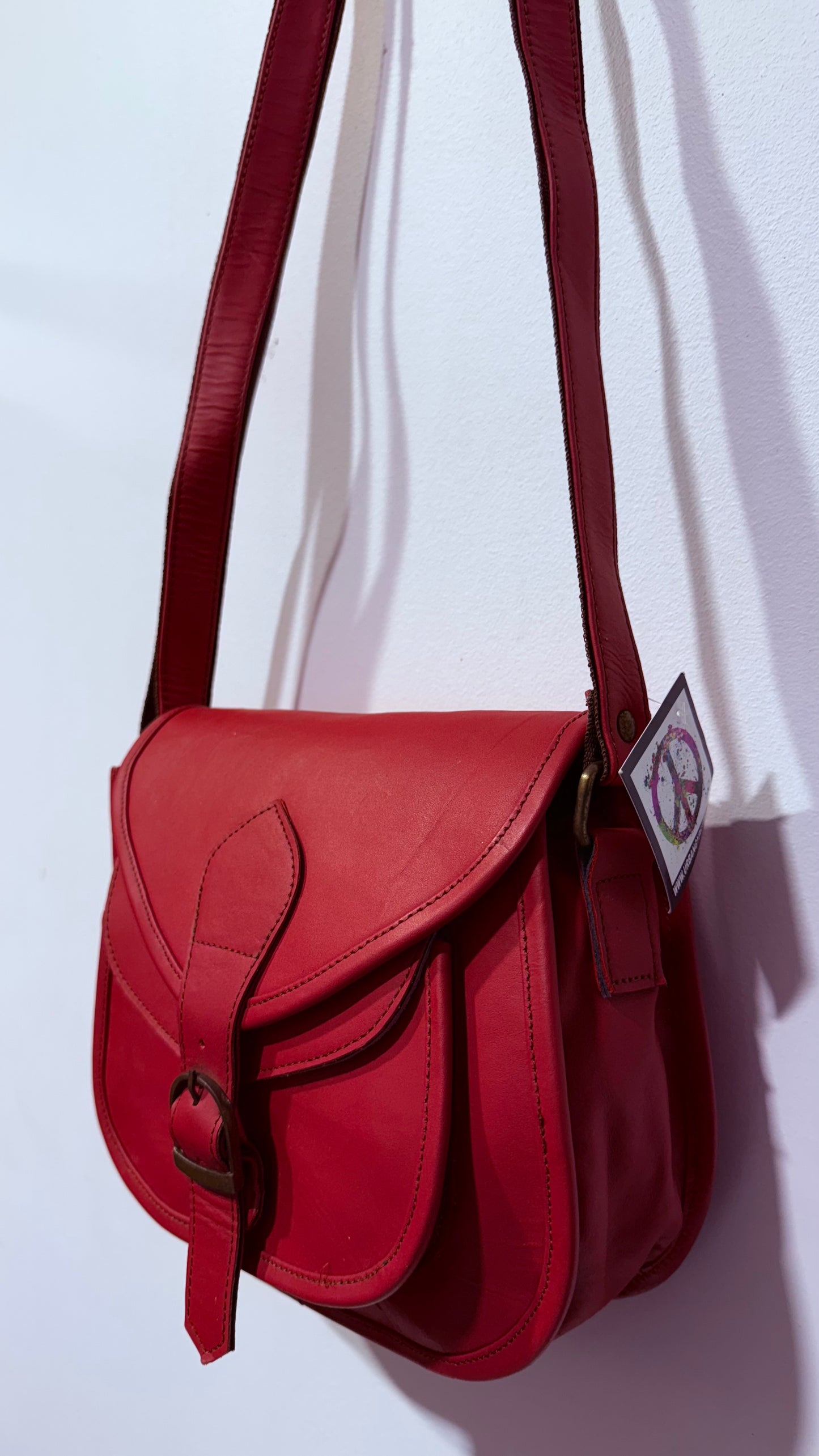 BOHO HANDCRAFTED GENUINE SUEDE LEATHER BAG #205581
