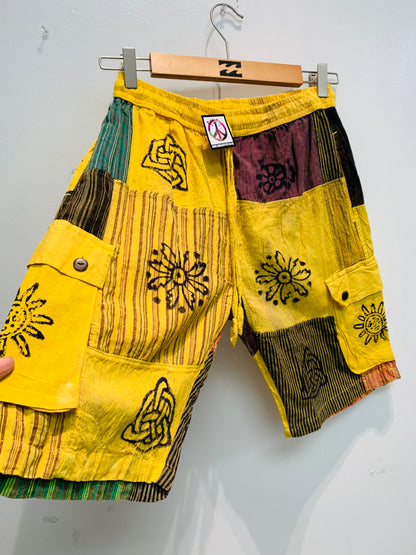 Bohemian Handcrafted Bermuda unisex shorts # SHO4422