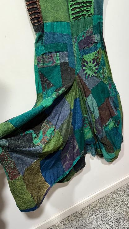 BOHO HANDCRAFTED HIPPIE DRESS #50677