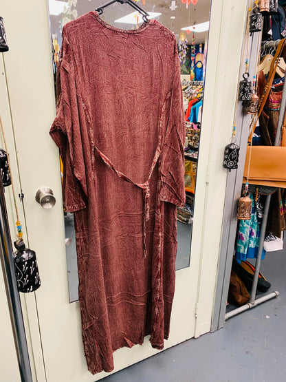 Bohemian handcrafted Long Maxi dress # DRE312