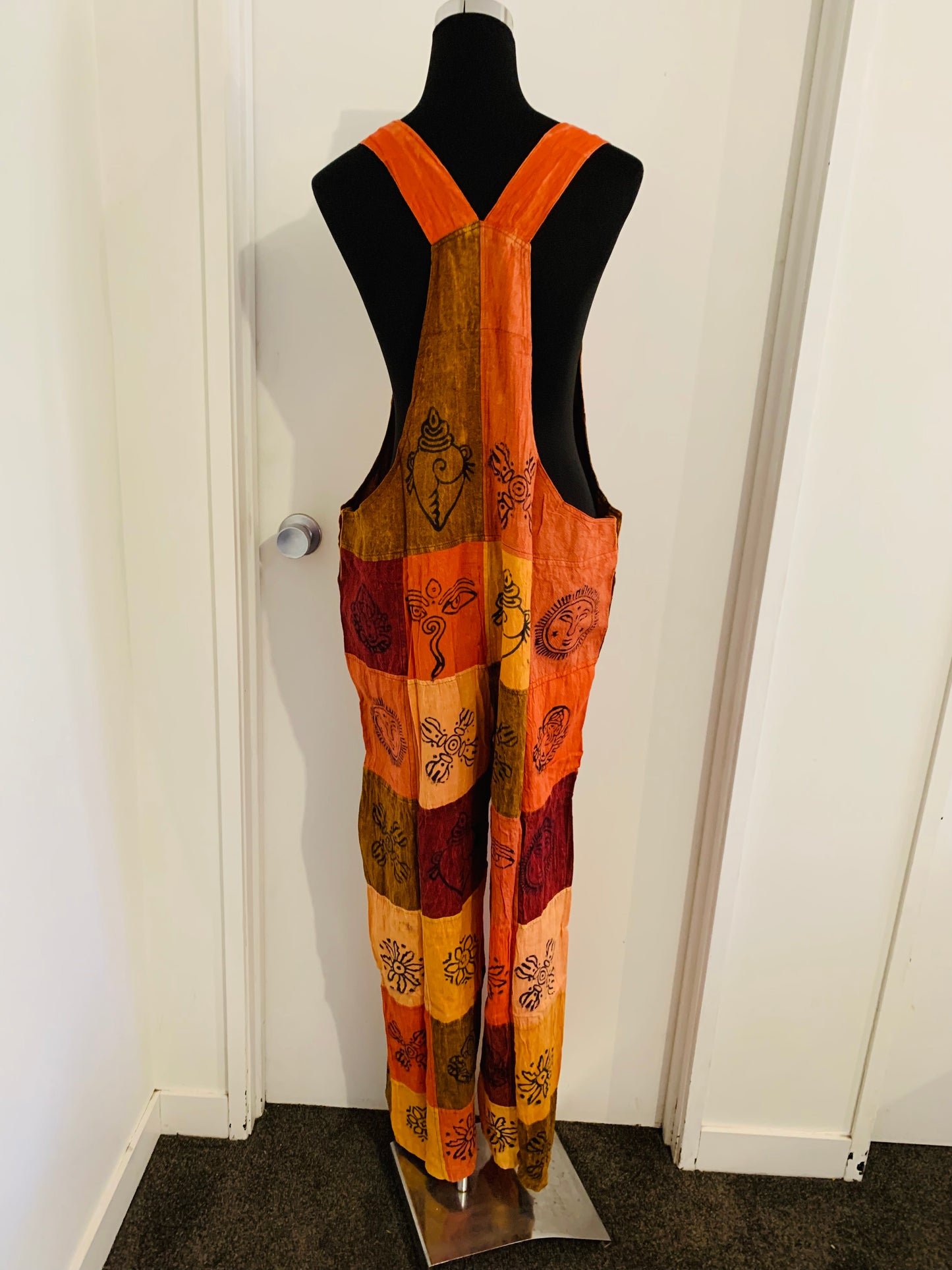 Bohemian Handcrafted Jumpsuits / Overalls/ Dangries #JUM039