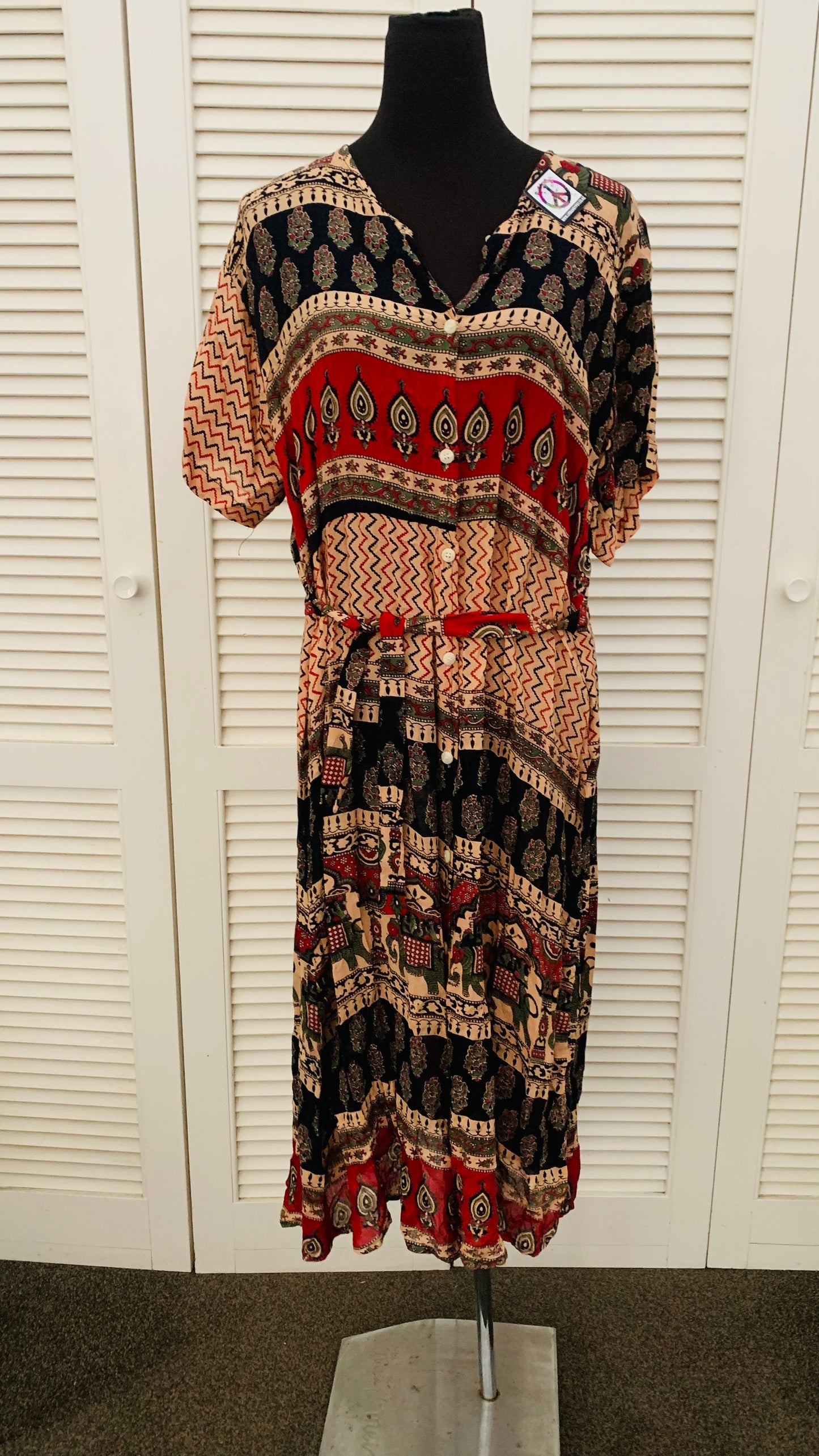 Bohemian style handcrafted Kimono #4881
