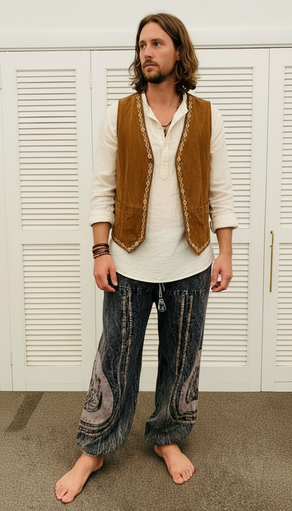 Bohemian Handcrafted Pants #STP278