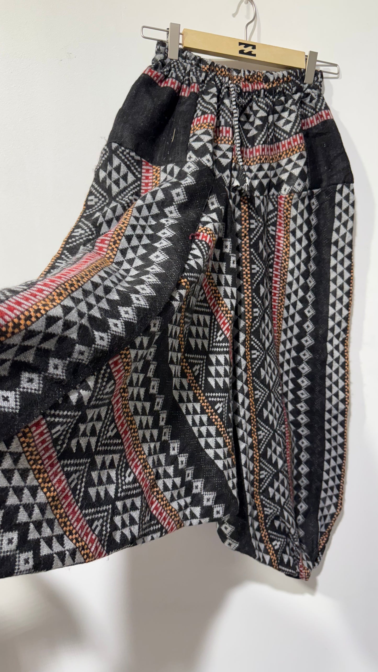 HANDCRAFTED WARM DROP CROTCH PANTS #WOOL2123