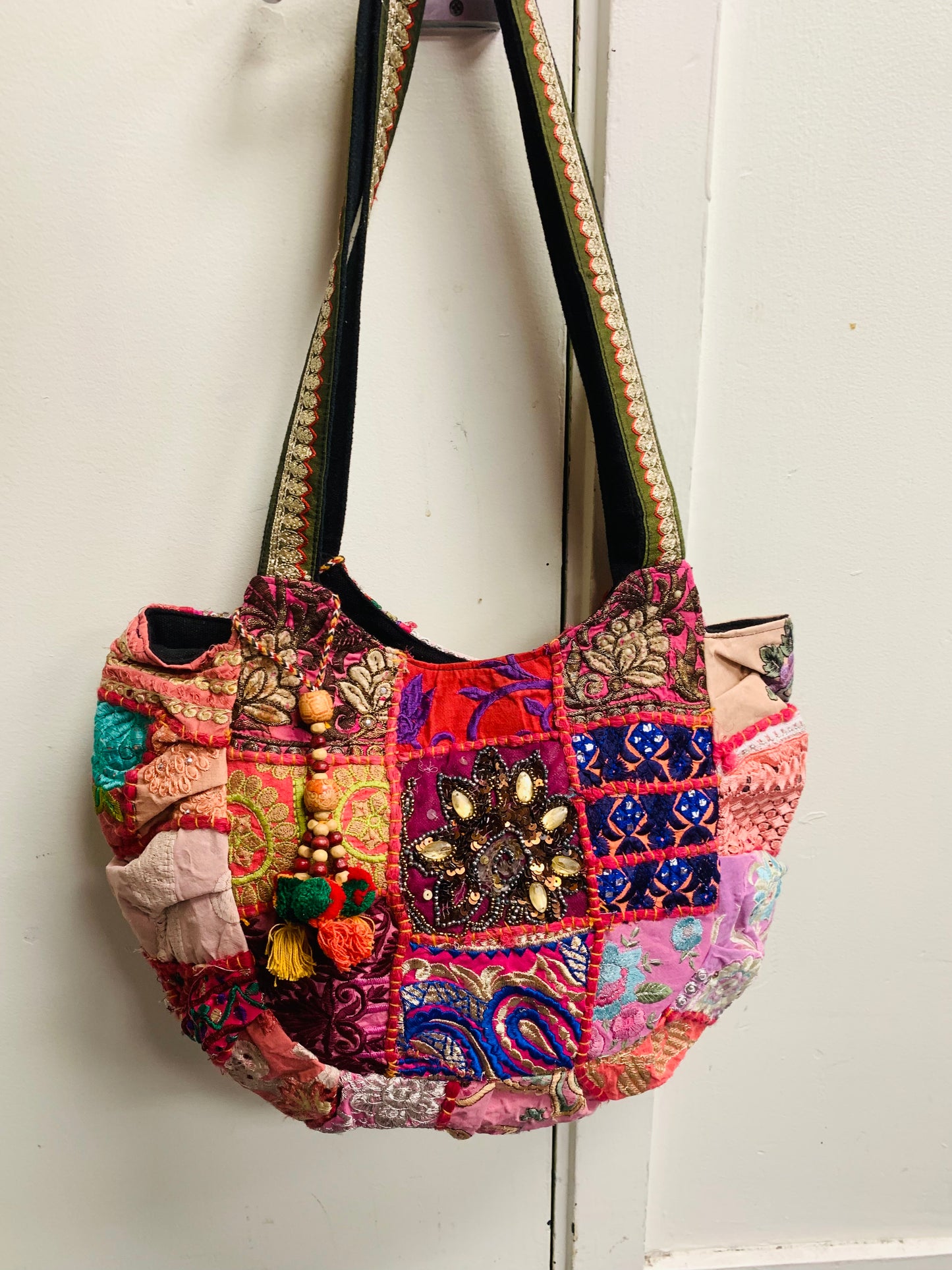 BOHO HANDCRAFTED ETHNIC TOTE BAGS # 70065