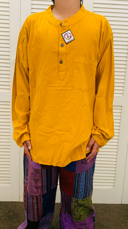 Handcrafted cotton Kurta / Shirt # 75443