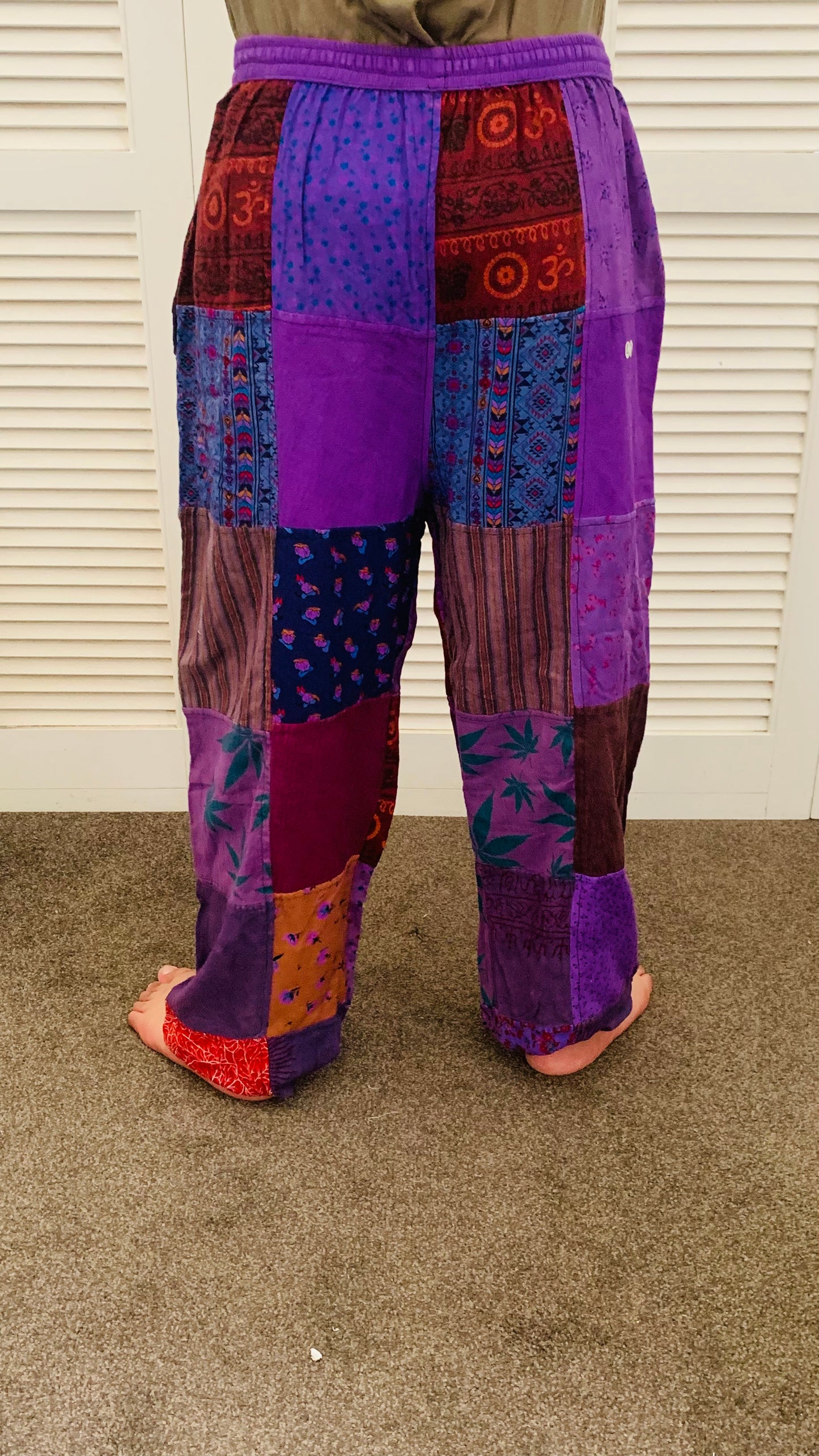 Bohemian Handcrafted Patchwork Pants #STP281