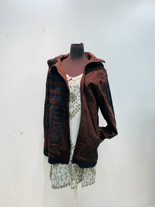 Bohemian style handcrafted UNISEX Warm Jackets #009902