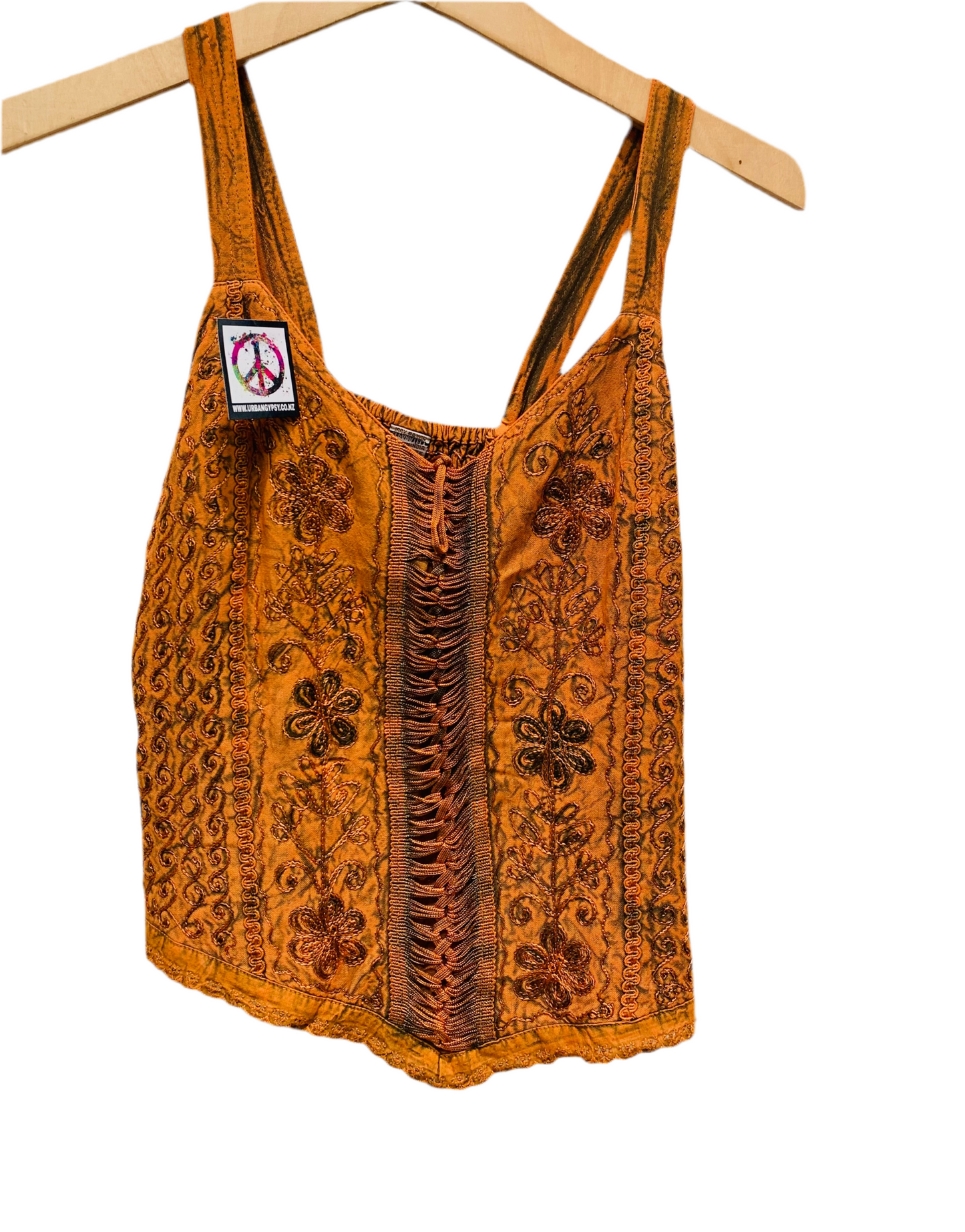 Bohemian Handcrafted Crop Top #CRTOP1006
