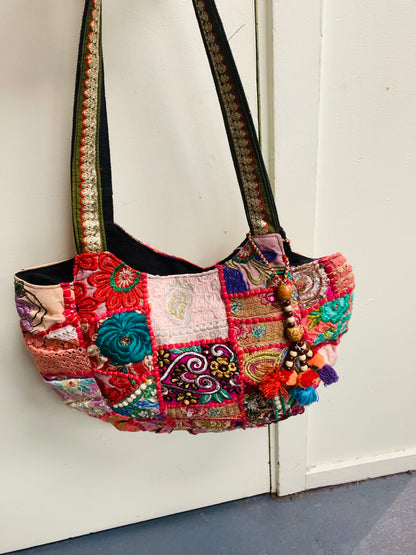 BOHO HANDCRAFTED ETHNIC TOTE BAGS # 70065