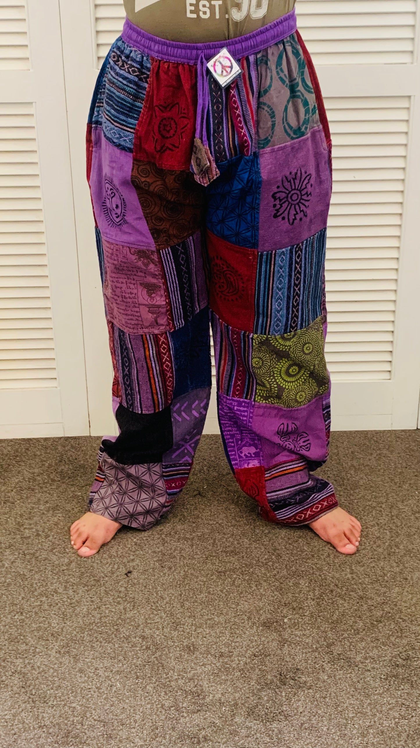 Bohemian Handcrafted Pants #STP283