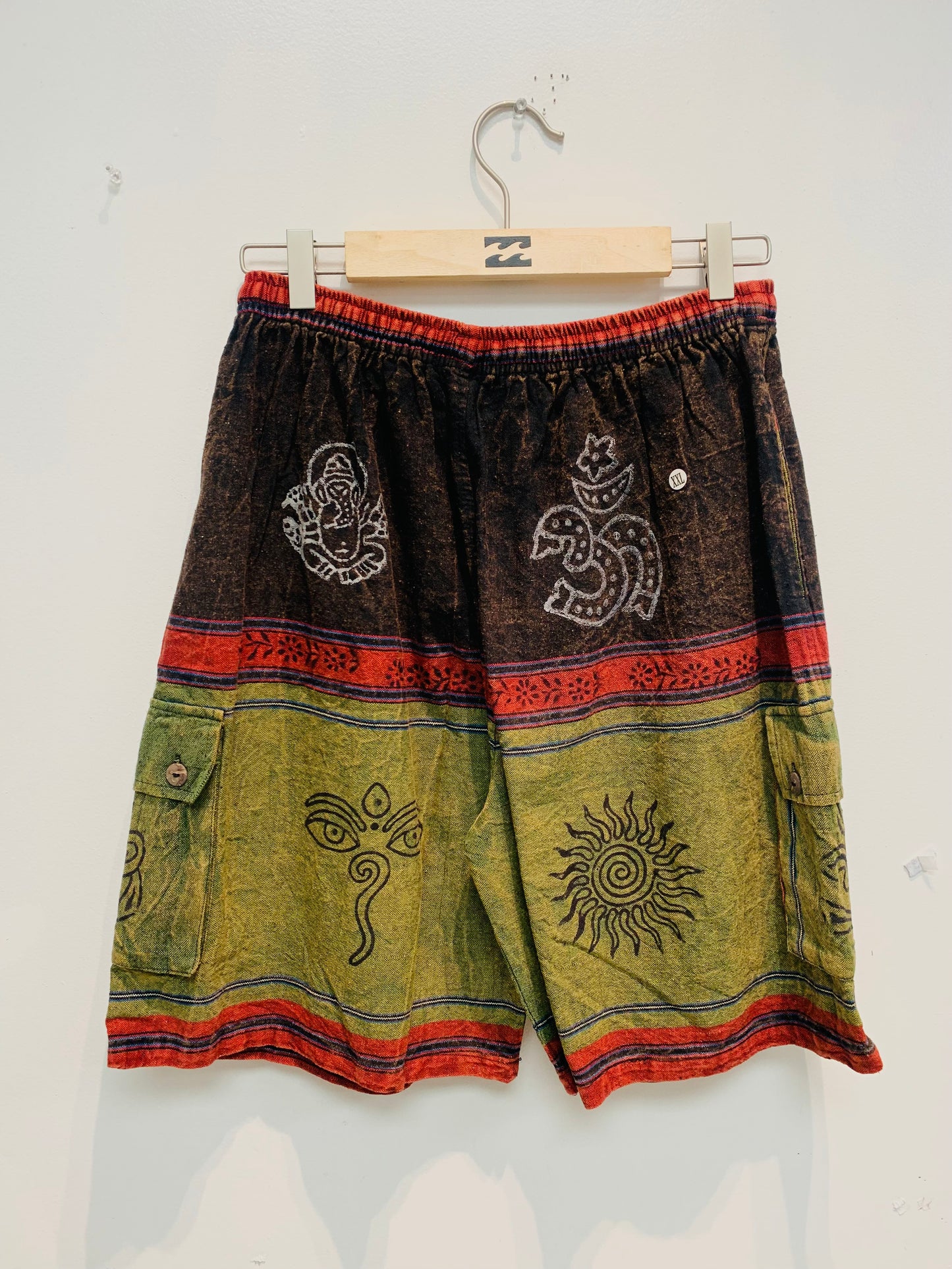 Bohemian Handcrafted Bermuda unisex shorts # SHO4417