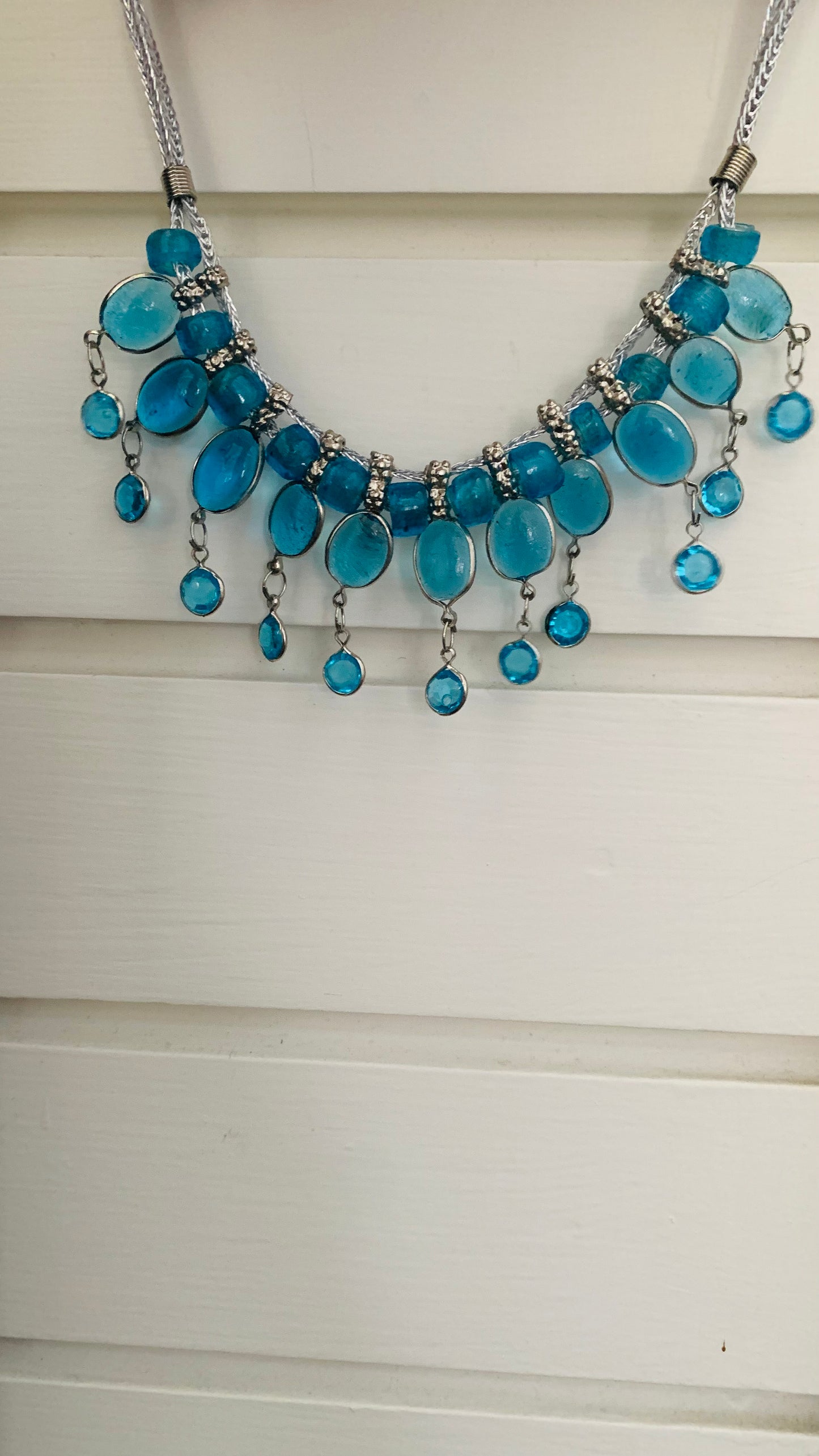 BOHEMIAN STYLE HANDCRAFTED BEADS NECKLACE # NECK2230