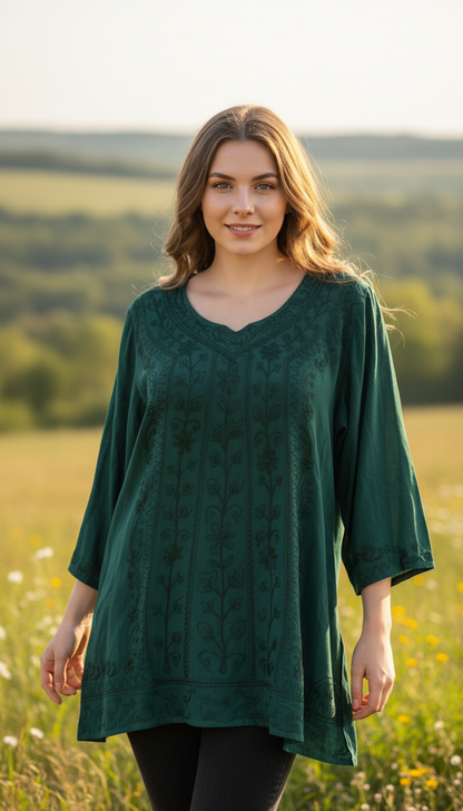 Bohemian handcrafted Top # TOP0024