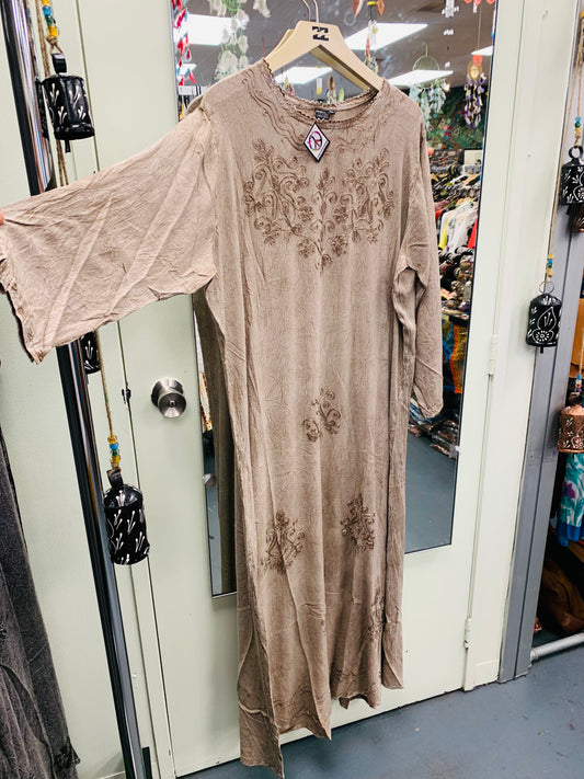 Bohemian handcrafted Long Maxi dress # DRE315