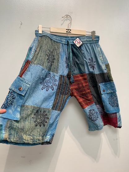 Bohemian Handcrafted Bermuda unisex shorts # SHO4423