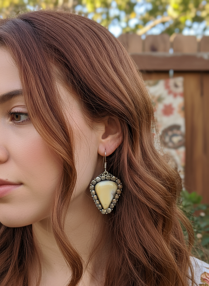 BOHEMIAN HANDCRAFTED DANGLE EARRINGS #EAR150