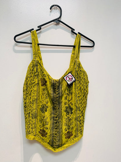 Bohemian Handcrafted Crop Top #CRTOP1006