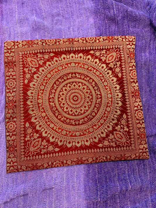 Boho style handcrafted ethnic Mandala cushion cover #792010