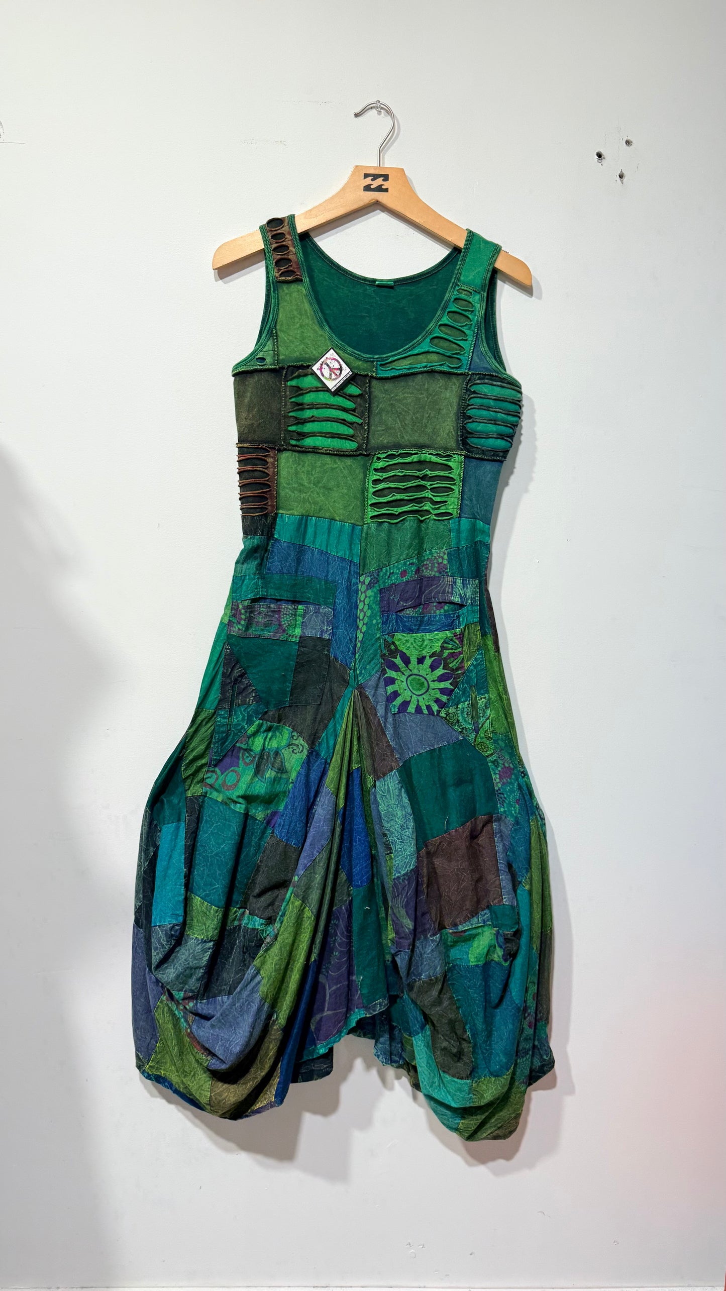 BOHO HANDCRAFTED HIPPIE DRESS #50677