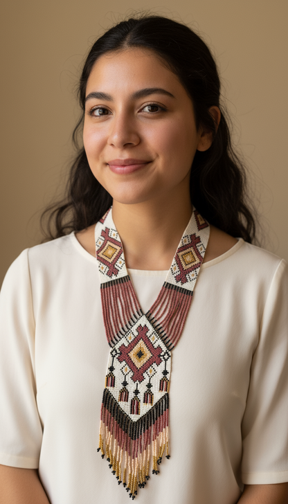 BOHEMIAN STYLE HANDCRAFTED EGYPTIAN NECKLACE #NECK30