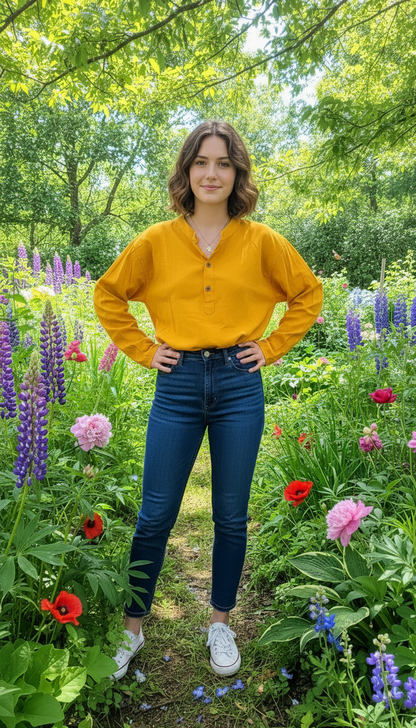 Handcrafted cotton Kurta / Shirt # 75443