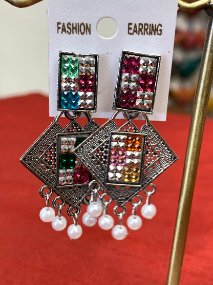 BOHEMIAN HANDCRAFTED JHUMKA EARRINGS #EAR156