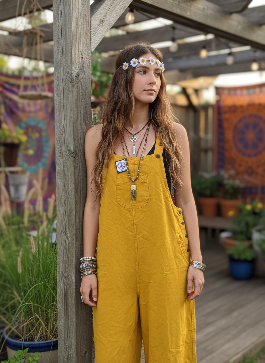 Handcrafted cotton Jumpsuits / Overalls/ Dangries #JUM021