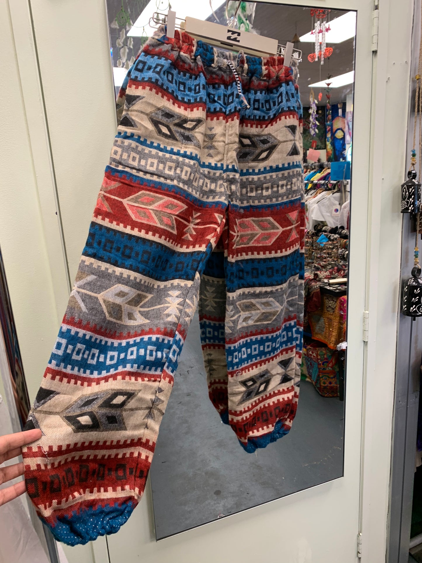 HANDCRAFTED HIPPIE WOOLLEN PANTS# 1117744