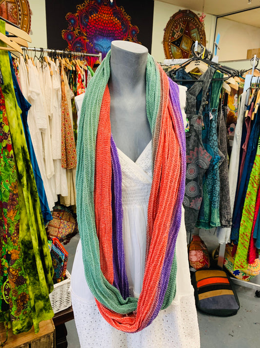 Bohemian style handcrafted knitting scarves #998223