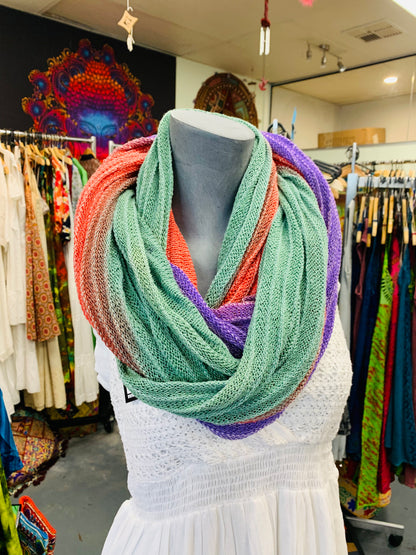 Bohemian style handcrafted knitting scarves #998223