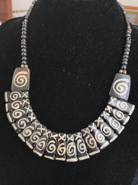 Bohemian style handcrafted Tribal  Necklace