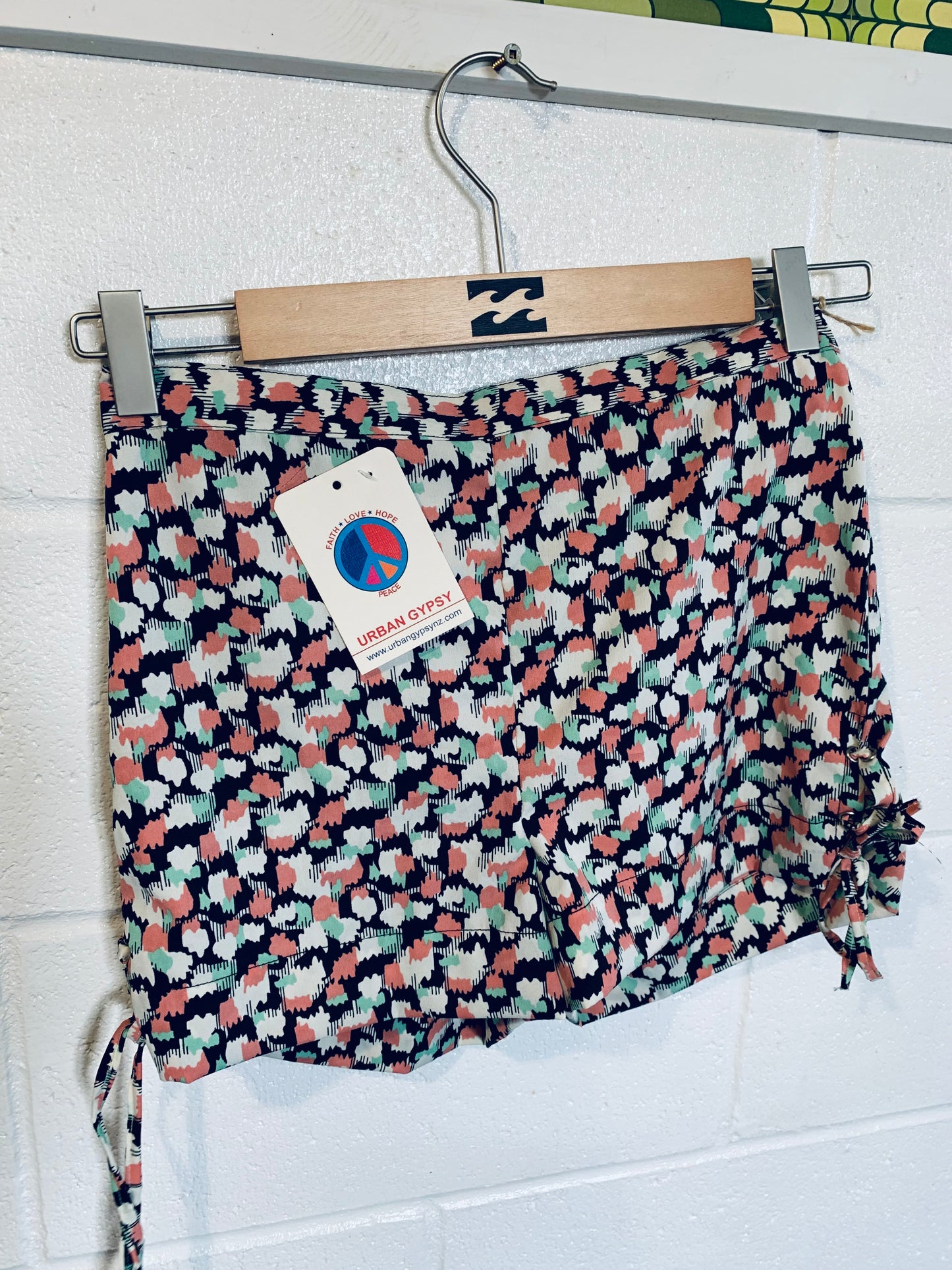 Bohemian style handcrafted Georgette shorts # 4494