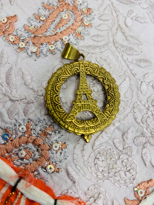 Bohemian style handcrafted Brass Pendant # 4038