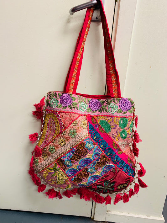 BOHO HANDCRAFTED ETHNIC TOTE BAGS # 70063