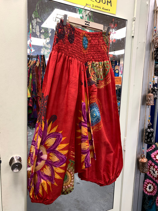 BOHEMIAN STYLE HANDCRAFTED CRAZY DRESS/ PANTS # 349498