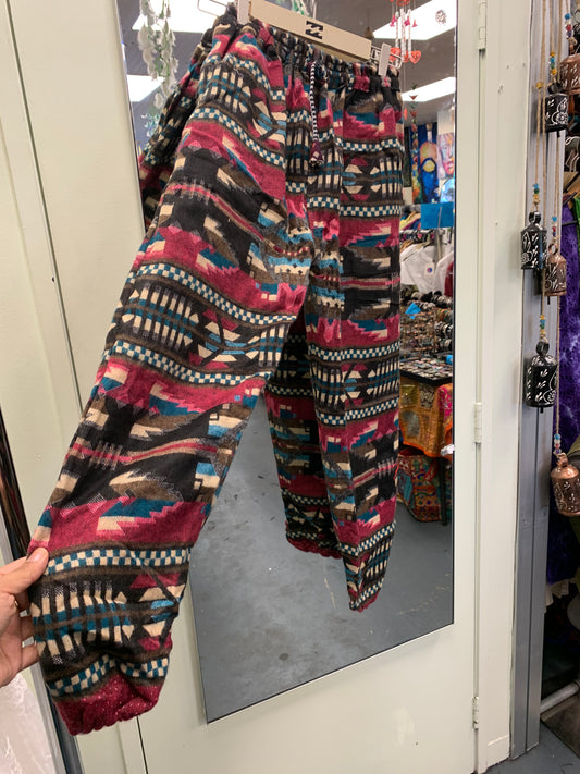 HANDCRAFTED HIPPIE WOOLLY STRAIGHT PANTS# 1117720