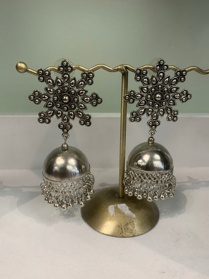 Bohemian style handcrafted earrings #9741