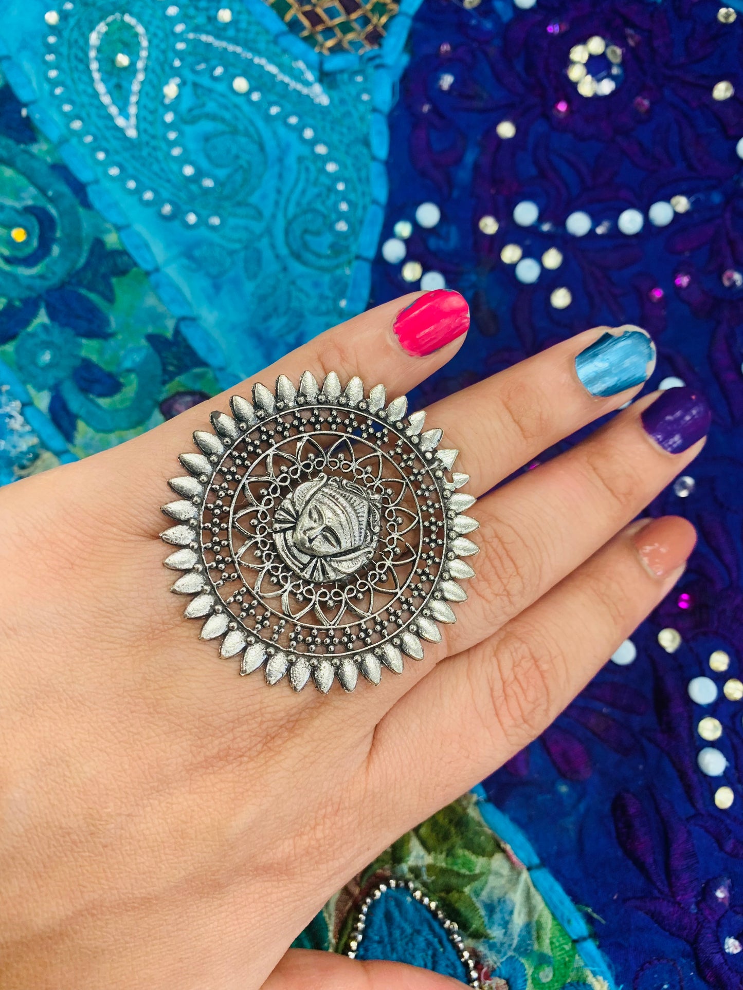 Bohemian style handcrafted Rings # 188