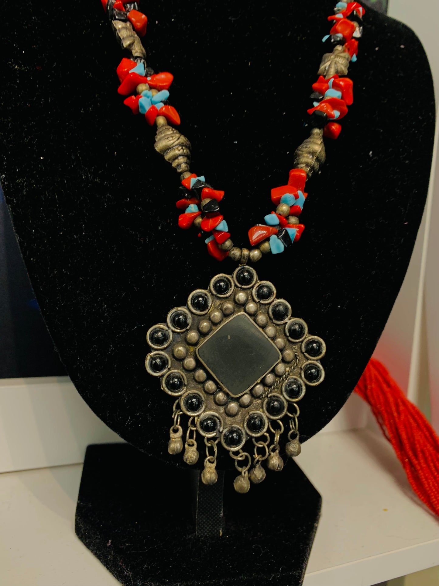 BOHEMIAN STYLE HANDCRAFTED NECKLACE # 2254