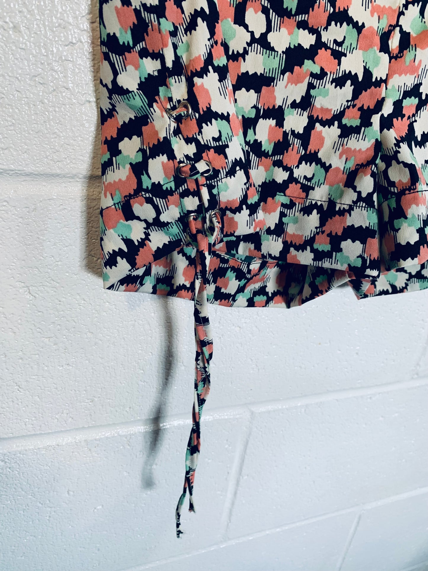 Bohemian style handcrafted Georgette shorts # 4494