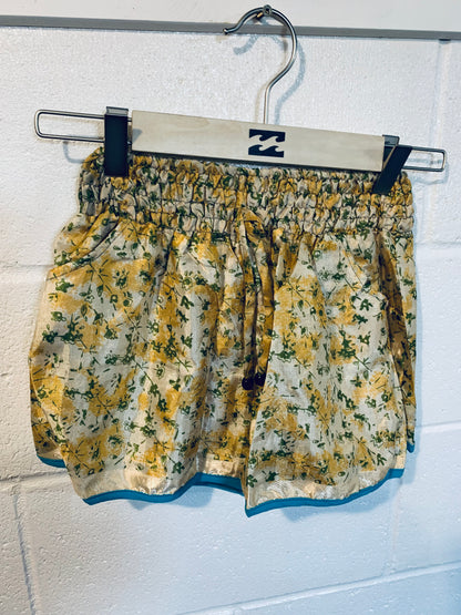 Bohemian style handcrafted Silk shorts # 4556